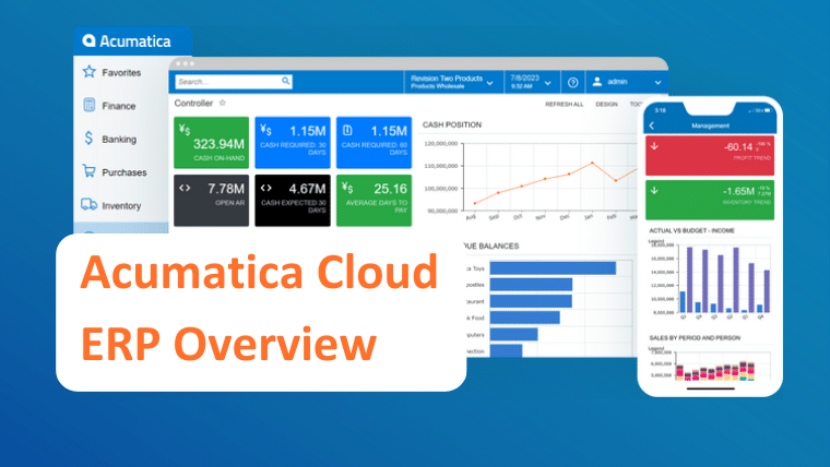 Acumatica Software Acumatica Cloud ERP Overview