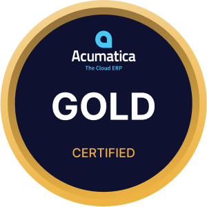 Acumatica Software Gold Certified