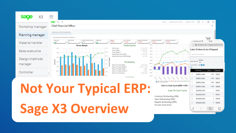 Sage X3 ERP Overview