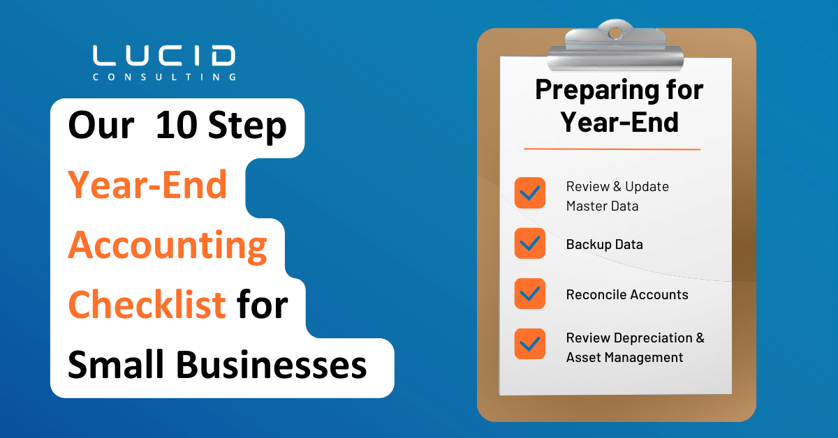 Year-End Accounting Checklist